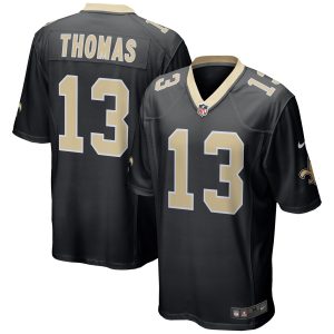 Men's New Orleans Saints Michael Thomas Nike Black Team Color Game Jersey
