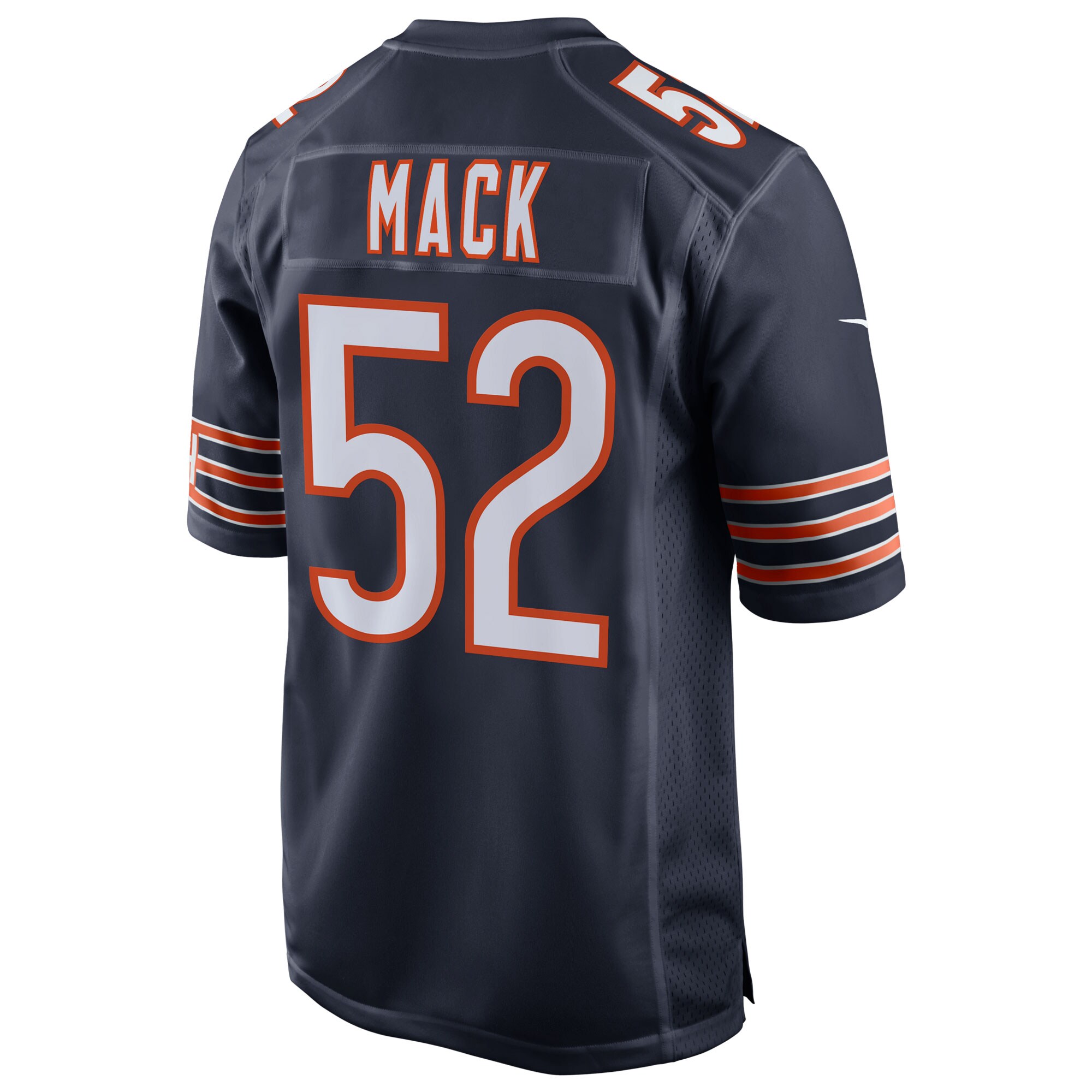 Men's Chicago Bears Khalil Mack Nike Navy Game Player Jersey