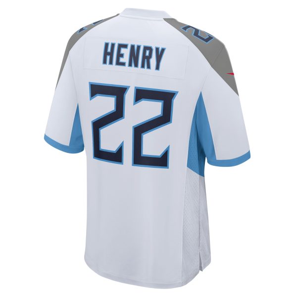 Men's Tennessee Titans Derrick Henry Nike White Player Game Jersey