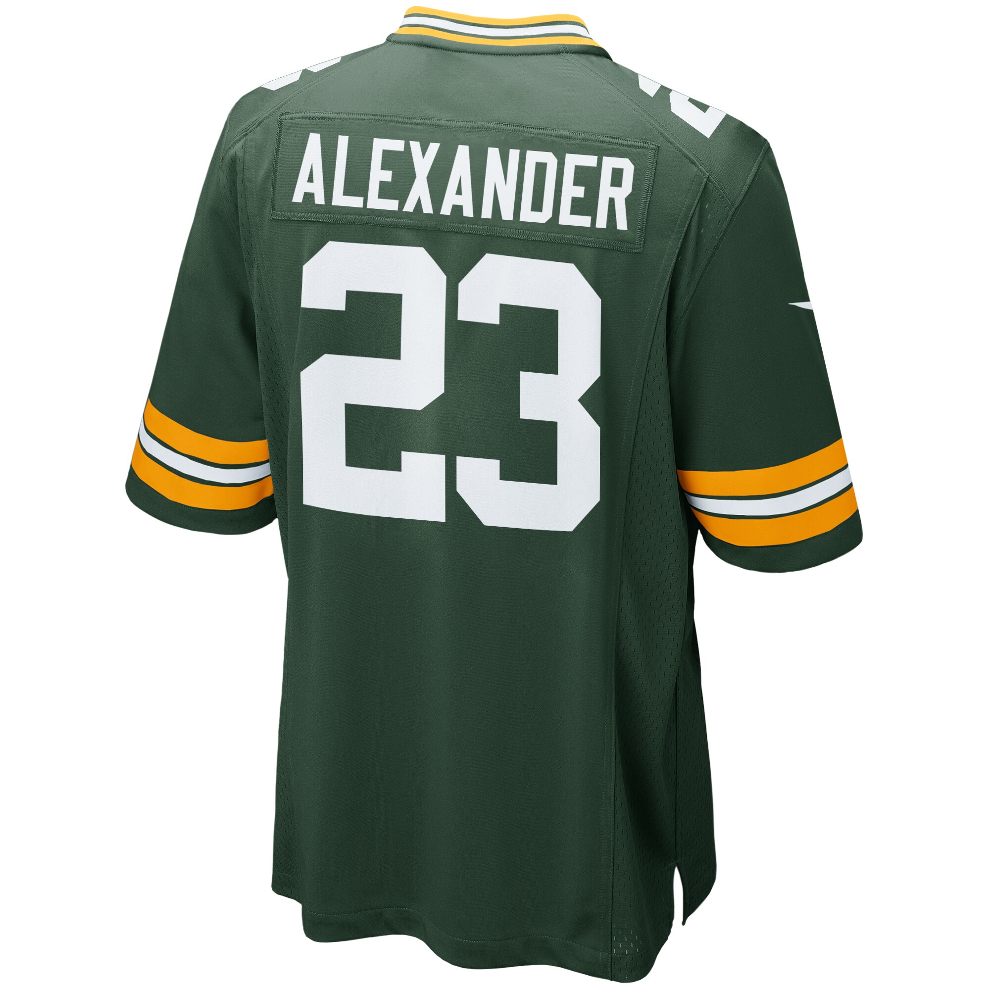 Men's Green Bay Packers Jaire Alexander Nike Green Game Player Jersey