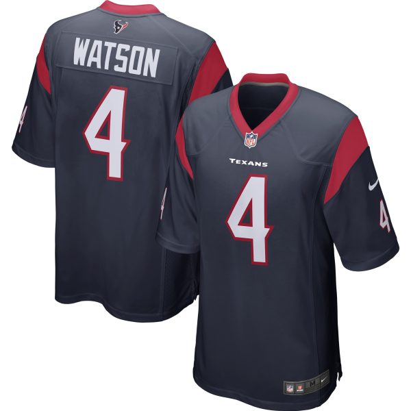 Deshaun Watson Houston Texans Nike Player Game Jersey - Navy