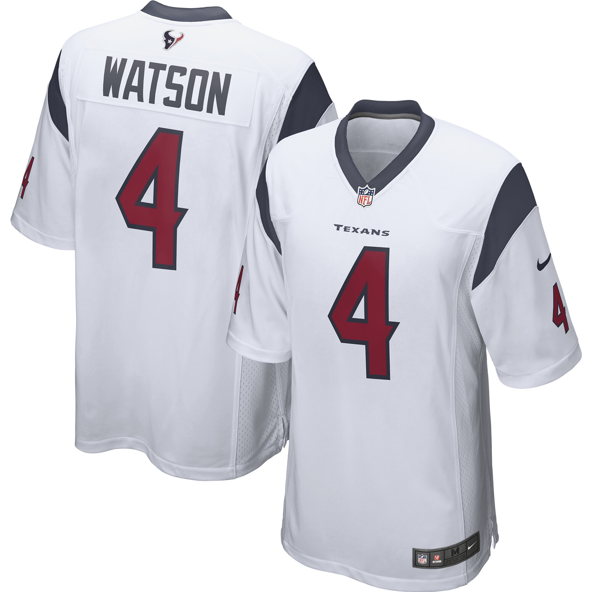 Deshaun Watson Houston Texans Nike Player Game Jersey - White