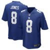 Men's New York Giants Daniel Jones Nike Royal Game Player Jersey