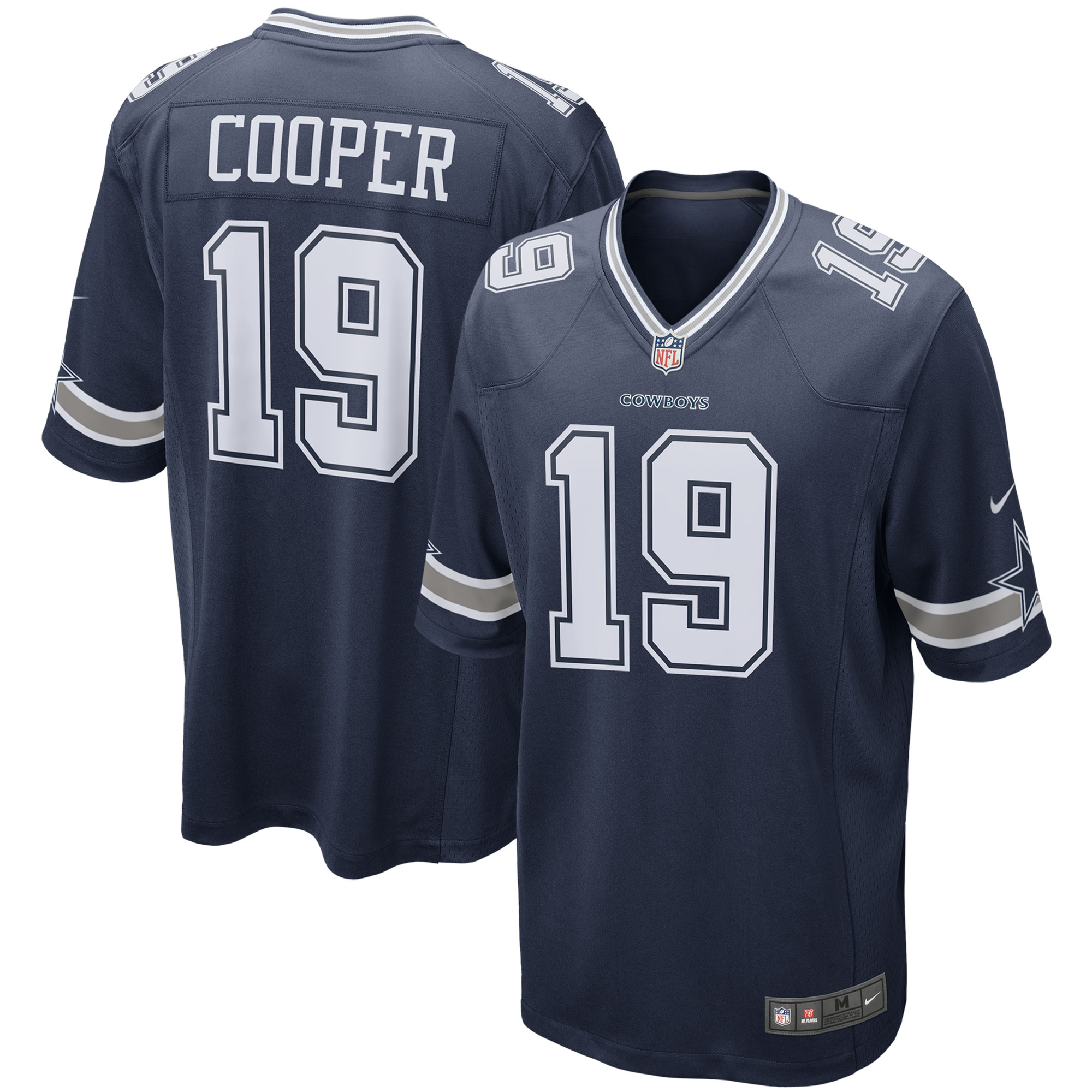 Men's Dallas Cowboys Amari Cooper Nike Navy Game Team Jersey