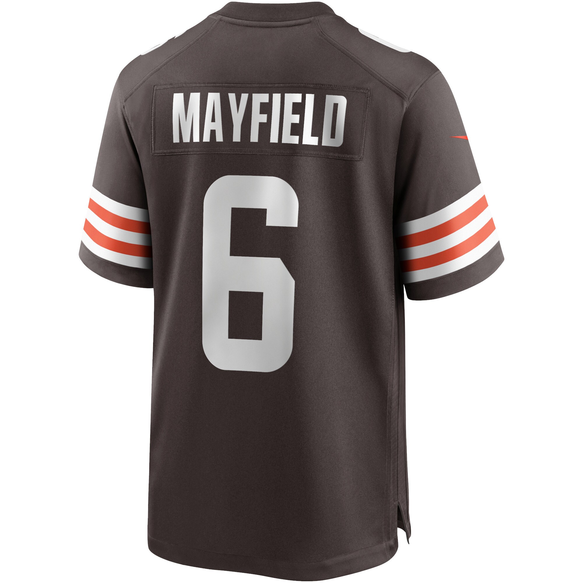 Men's Cleveland Browns Baker Mayfield Nike Brown Game Player Jersey