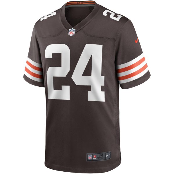 Men's Cleveland Browns Nick Chubb Nike Brown Game Player Jersey