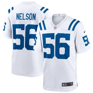 Men's Indianapolis Colts Quenton Nelson Nike White Game Player Jersey