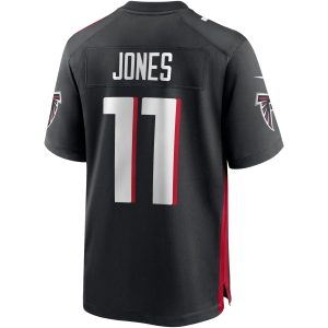 Men's Atlanta Falcons Julio Jones Nike Black Game Jersey