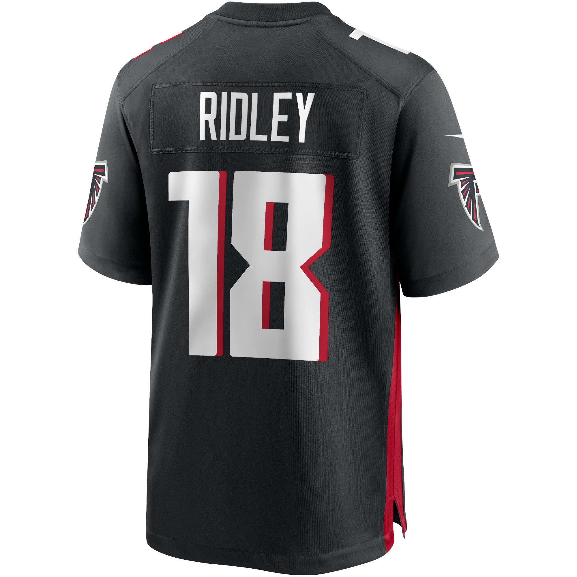 Men's Atlanta Falcons Calvin Ridley Nike Black Game Jersey