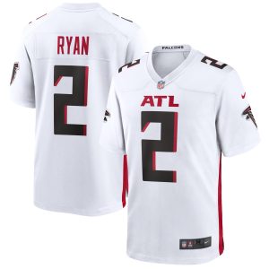 Men's Atlanta Falcons Matt Ryan Nike White Game Jersey