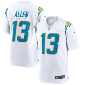 Men's Los Angeles Chargers Keenan Allen Nike White Game Jersey