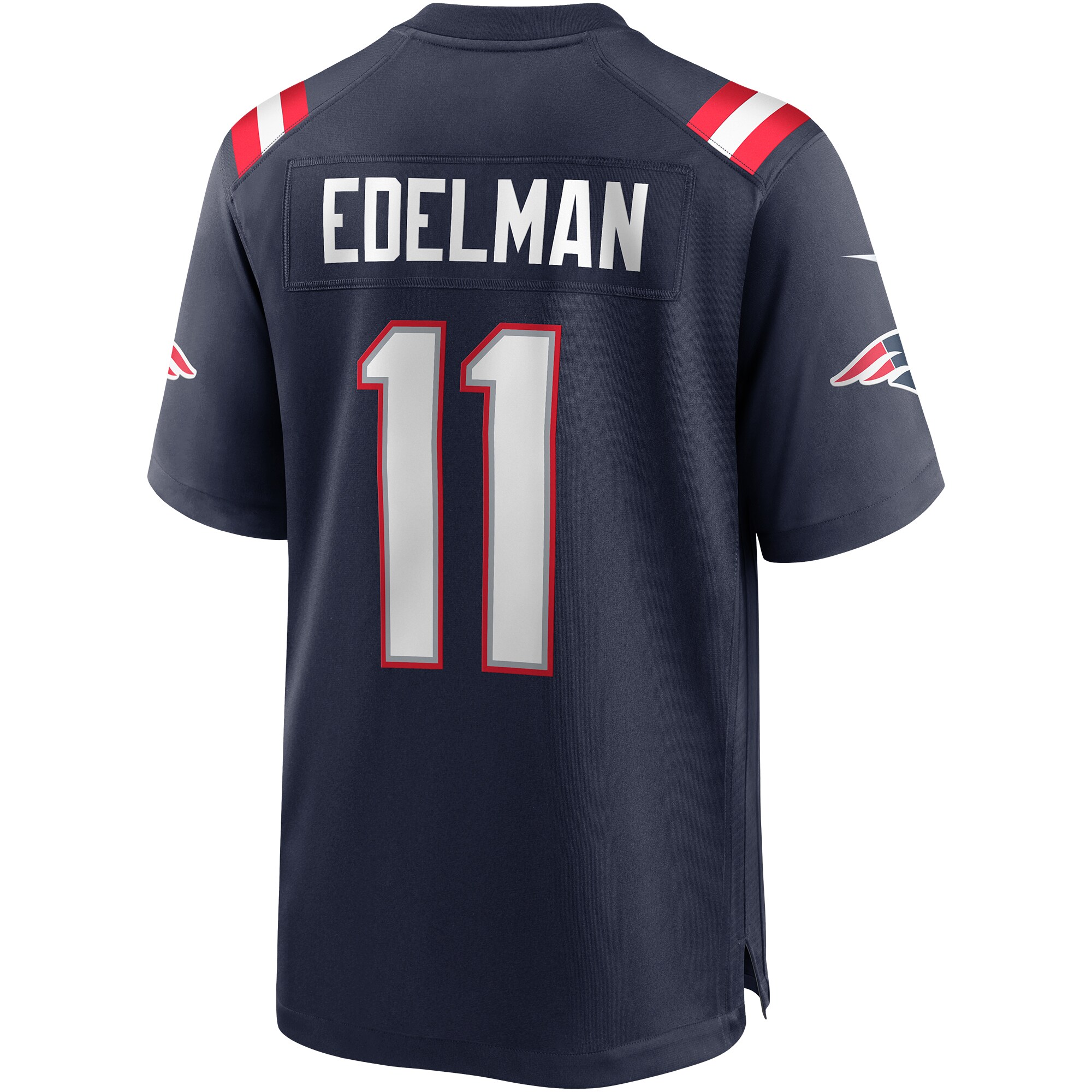 Men's New England Patriots Julian Edelman Nike Navy Game Jersey