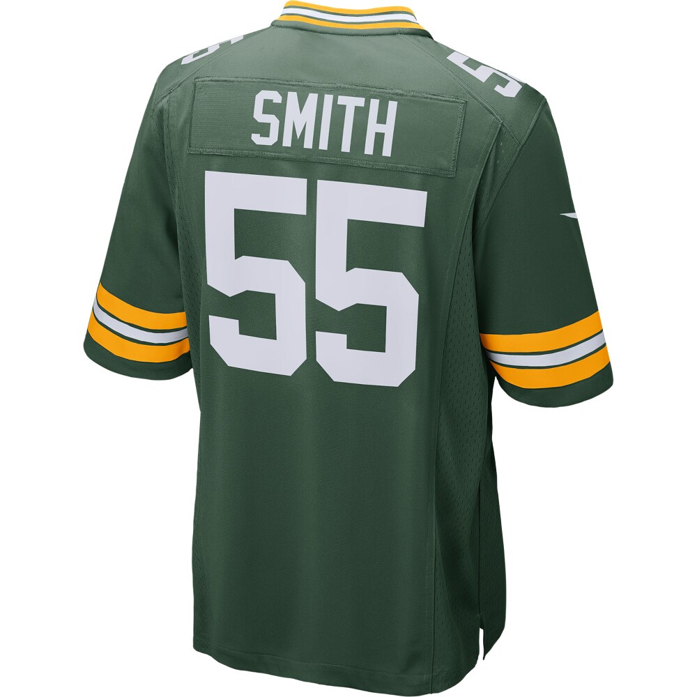 Men's Green Bay Packers Za'Darius Smith Nike Green Game Player Jersey