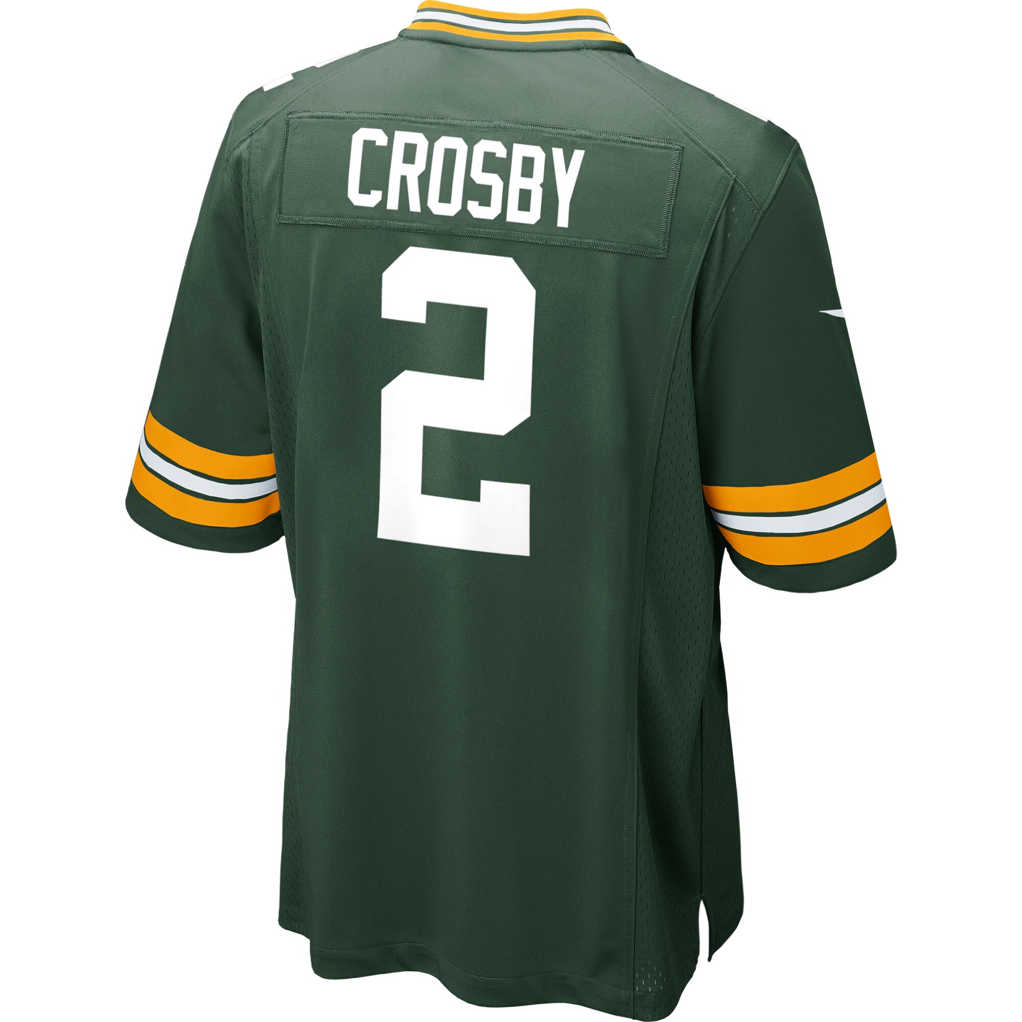 Men's Green Bay Packers Mason Crosby Nike Green Game Jersey