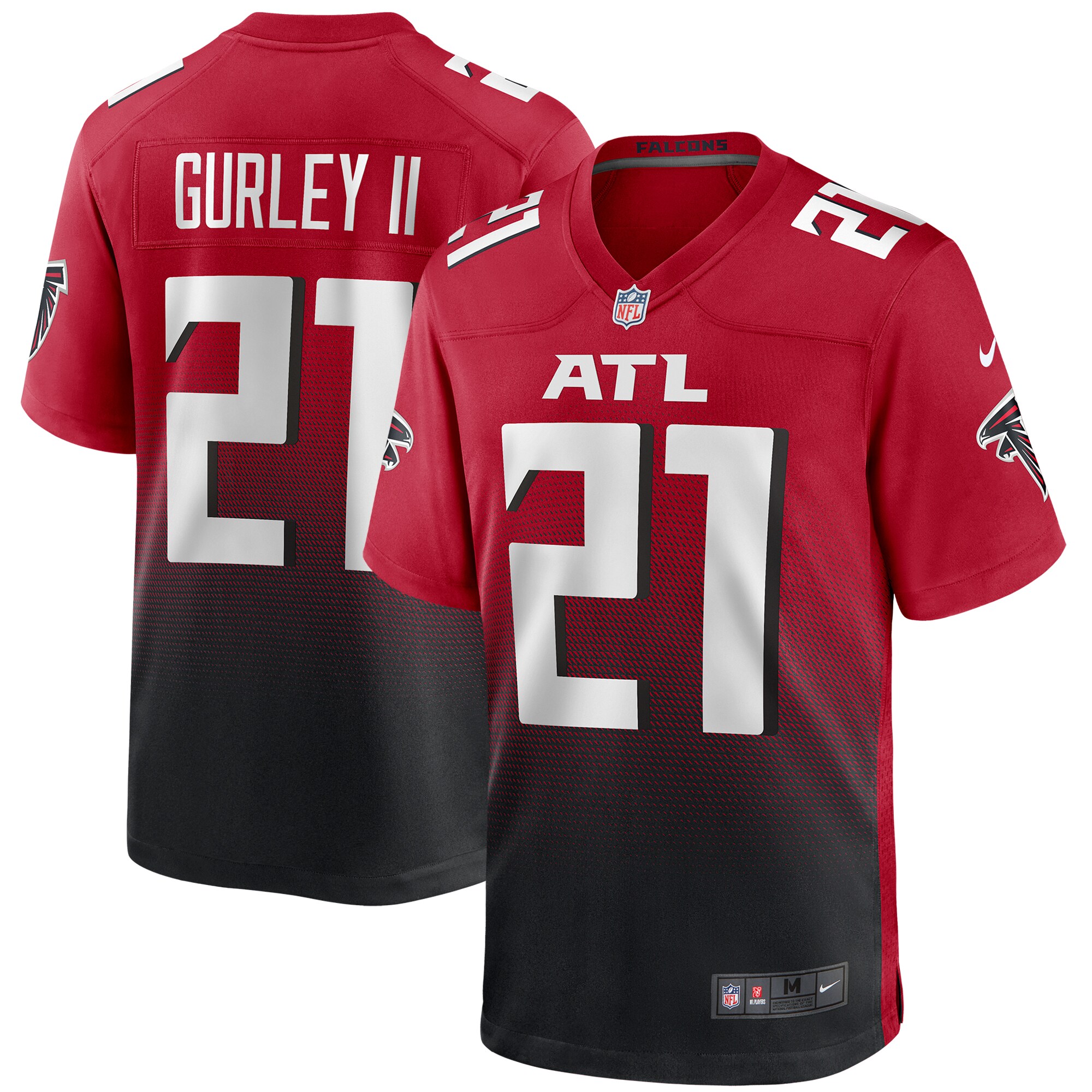 Men's Atlanta Falcons Todd Gurley II Nike Red 2nd Alternate Game Jersey