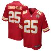 Men's Kansas City Chiefs Clyde Edwards-Helaire Nike Red Game Jersey