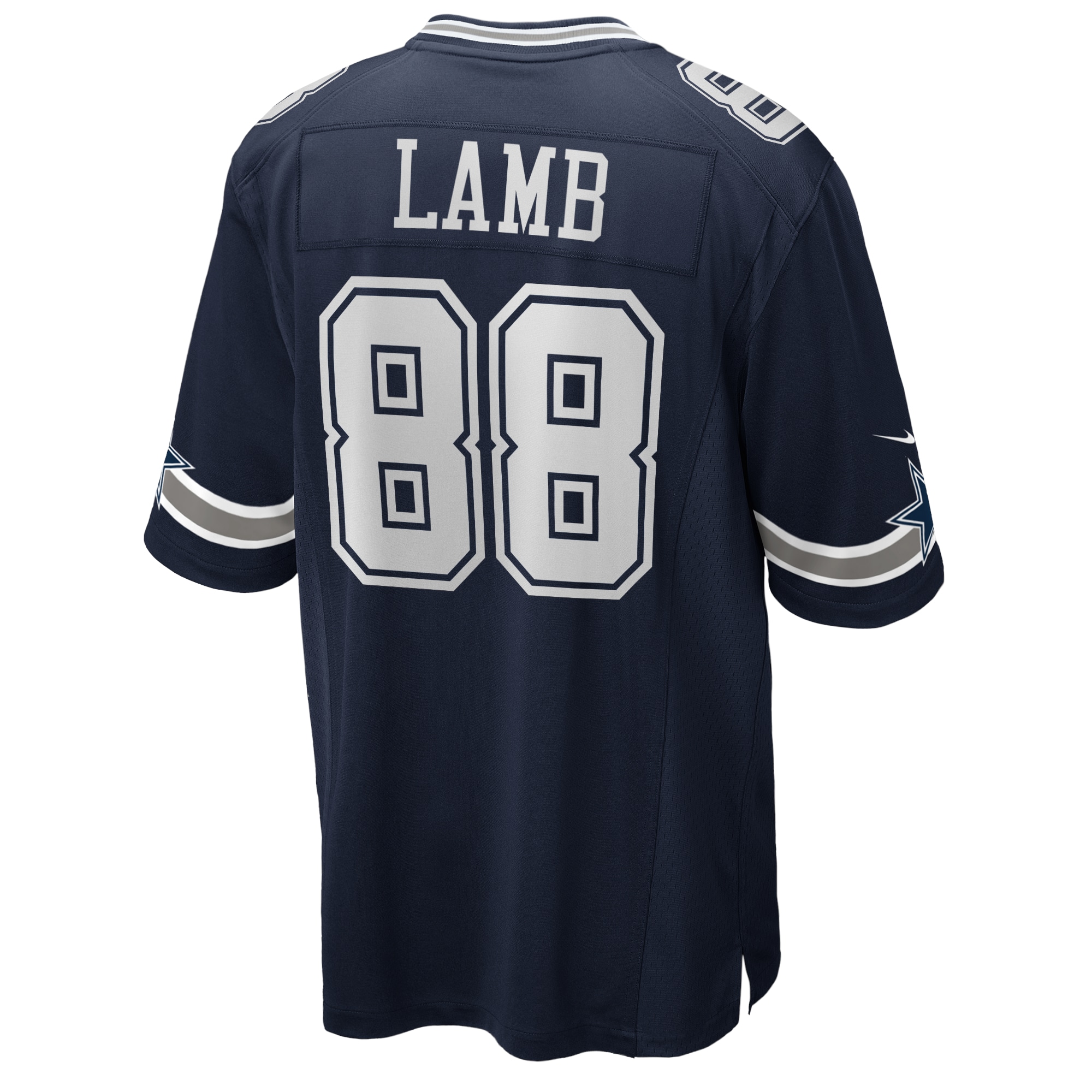 Men's Dallas Cowboys CeeDee Lamb Nike Navy Game Jersey