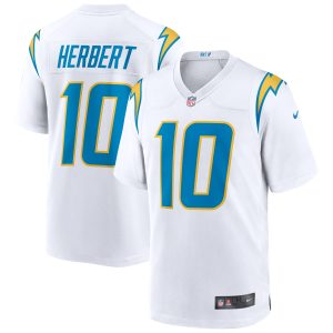 Men's Los Angeles Chargers Justin Herbert Nike White Game Jersey