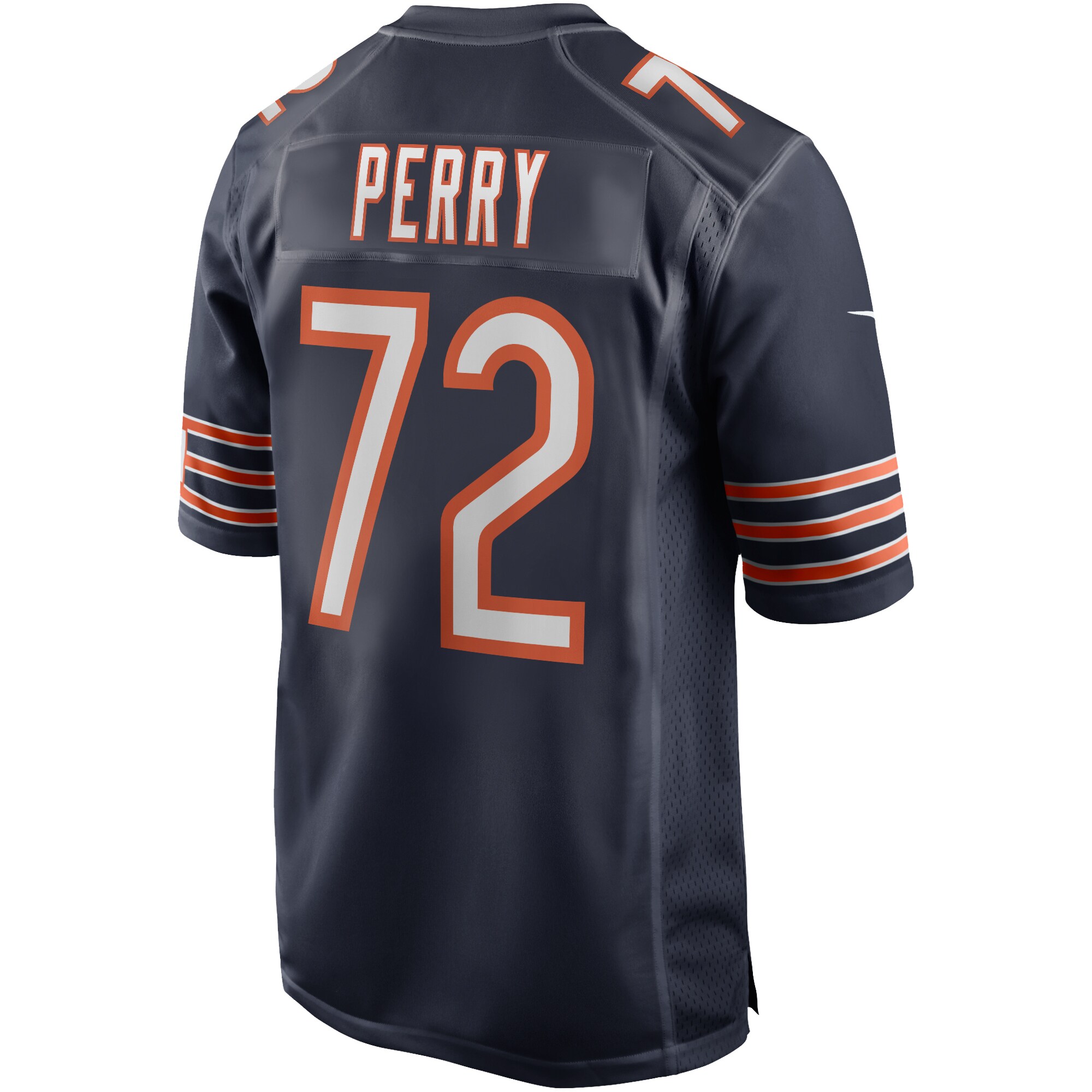 Men's Chicago Bears William Perry Nike Navy Game Retired Player Jersey