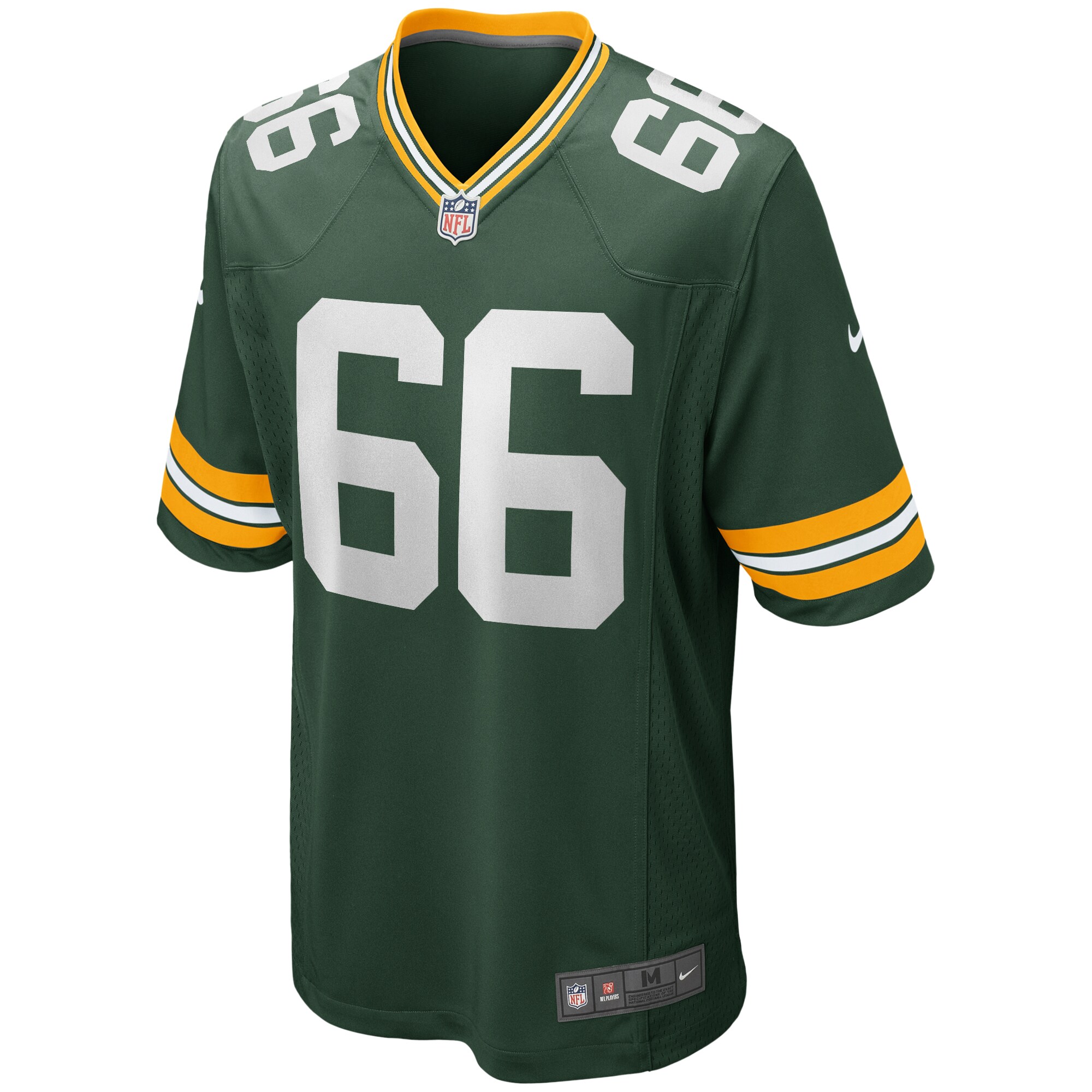 Men's Green Bay Packers Ray Nitschke Nike Green Game Retired Player Jersey