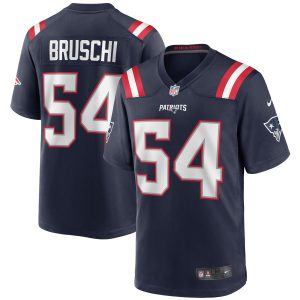 Men's New England Patriots Tedy Bruschi Nike Navy Game Retired Player Jersey