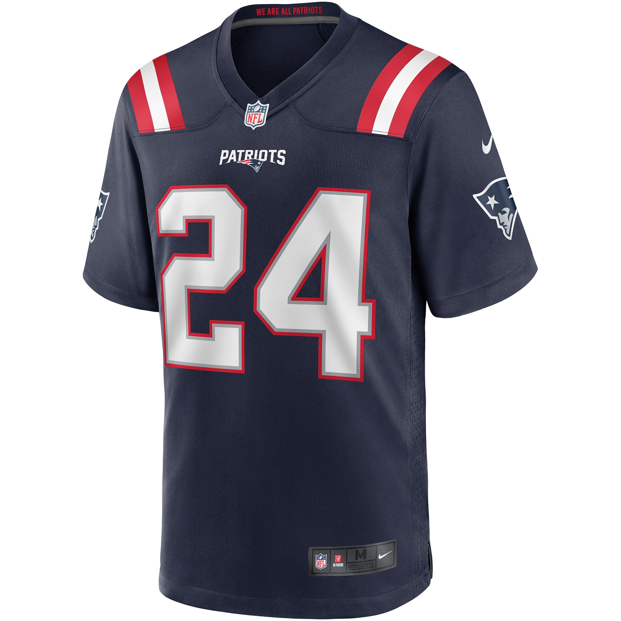 Men's New England Patriots Ty Law Nike Navy Game Retired Player Jersey