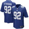 Men's New York Giants Michael Strahan Nike Royal Game Retired Player Jersey
