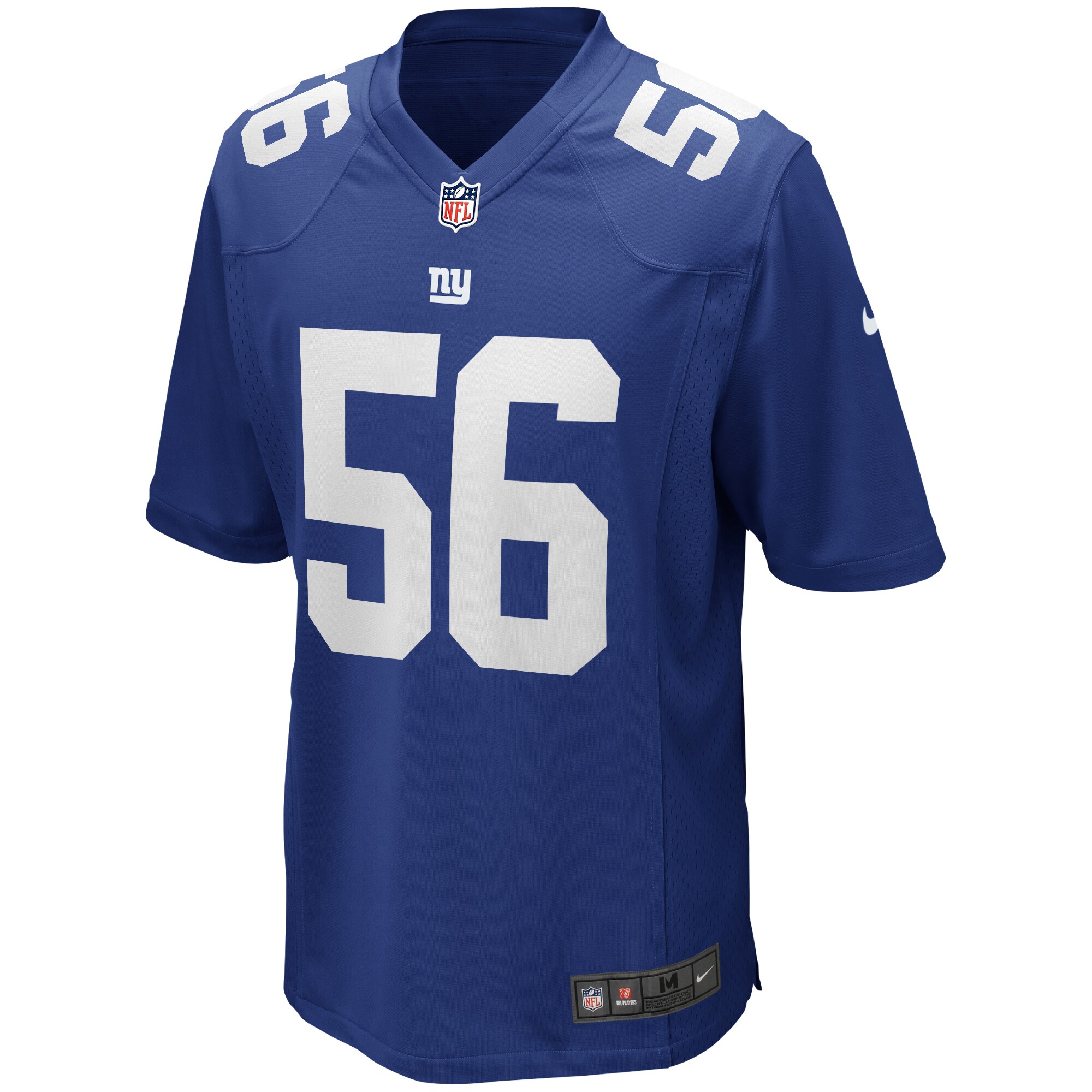 Men's New York Giants Lawrence Taylor Nike Royal Game Retired Player Jersey