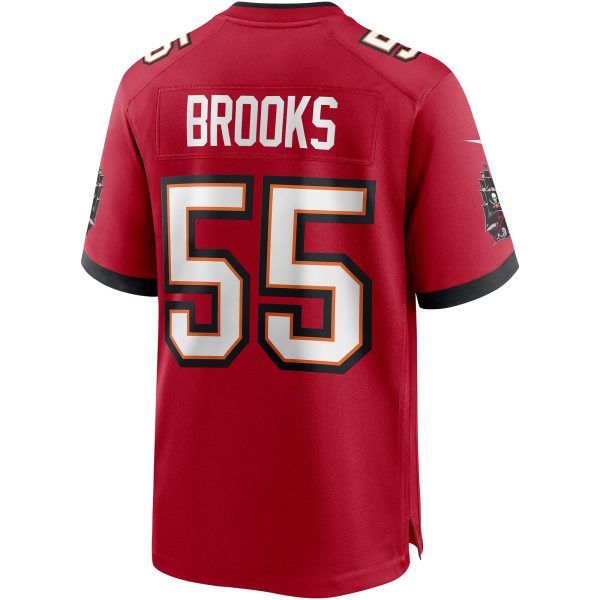 Men's Tampa Bay Buccaneers Derrick Brooks Nike Red Game Retired Player Jersey