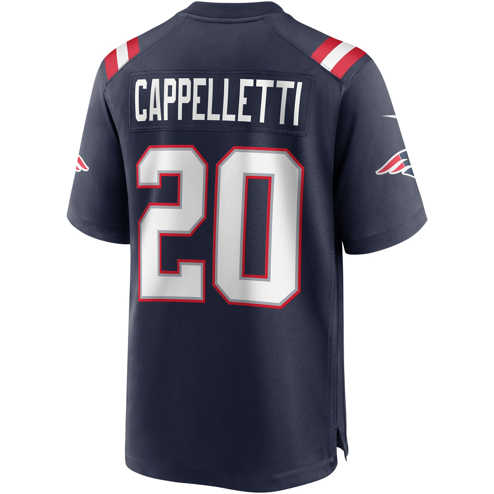 Men's New England Patriots Gino Cappelletti Nike Navy Game Retired Player Jersey
