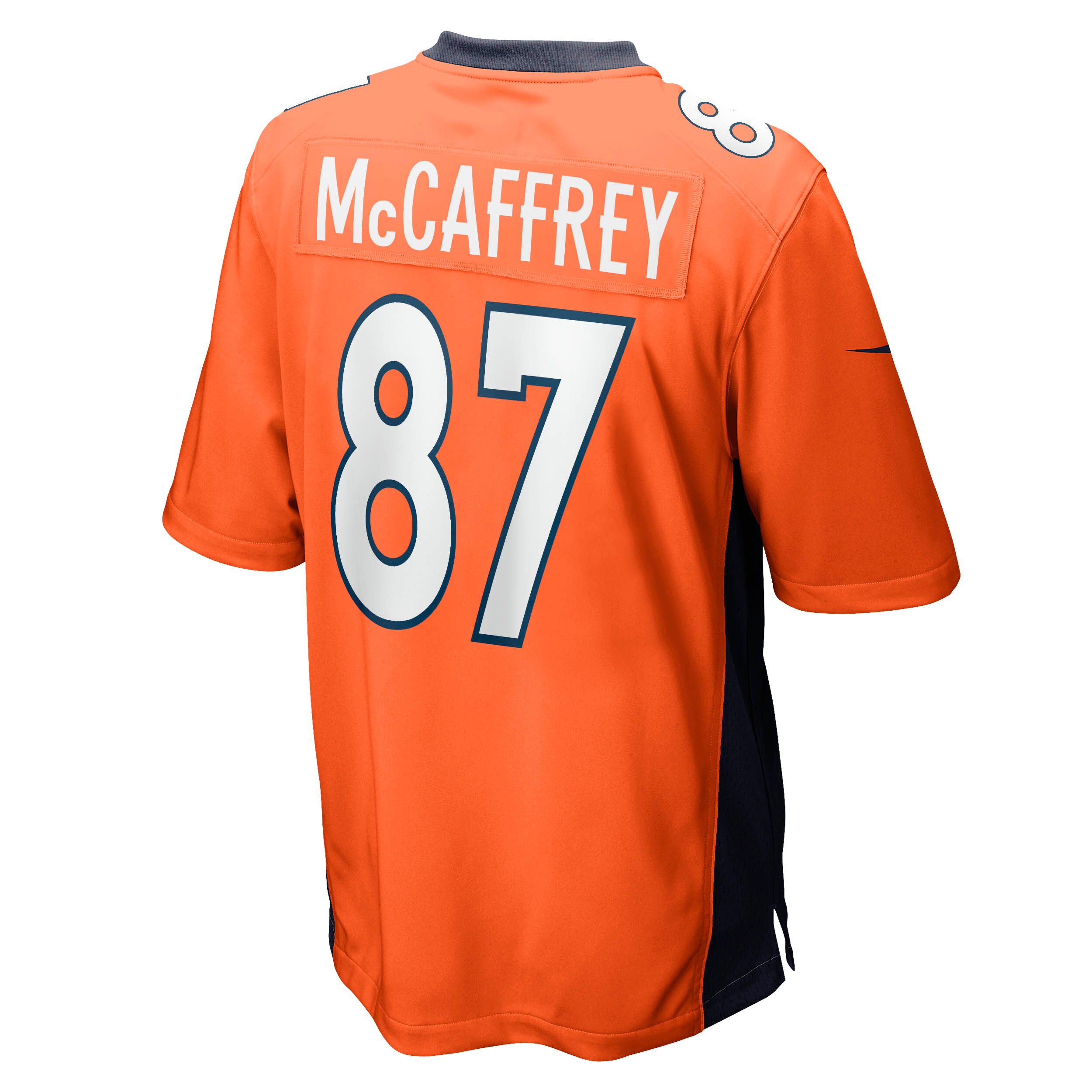 Men's Denver Broncos Ed McCaffrey Nike Orange Game Retired Player Jersey