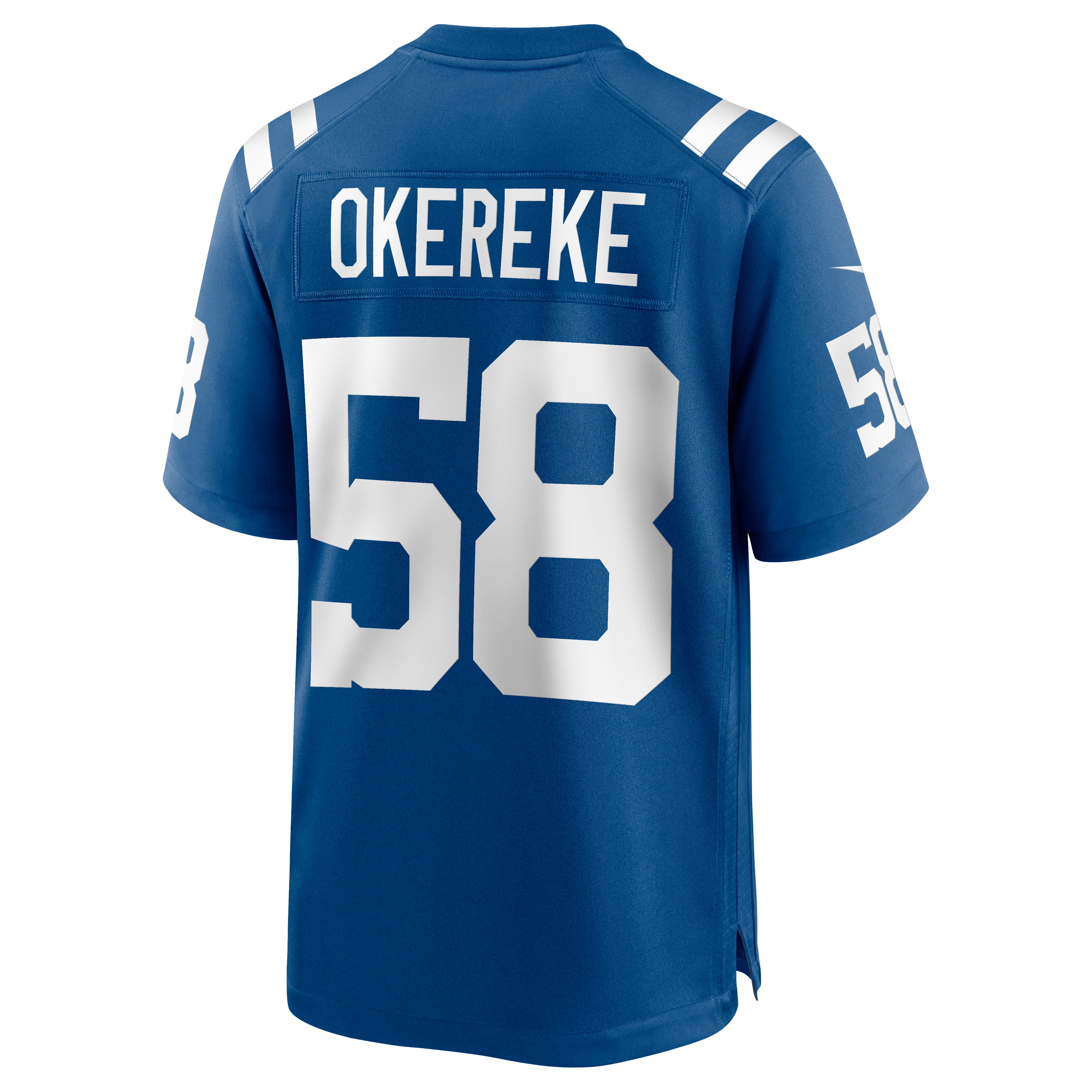 Men's Indianapolis Colts Bobby Okereke Nike Royal Game Jersey