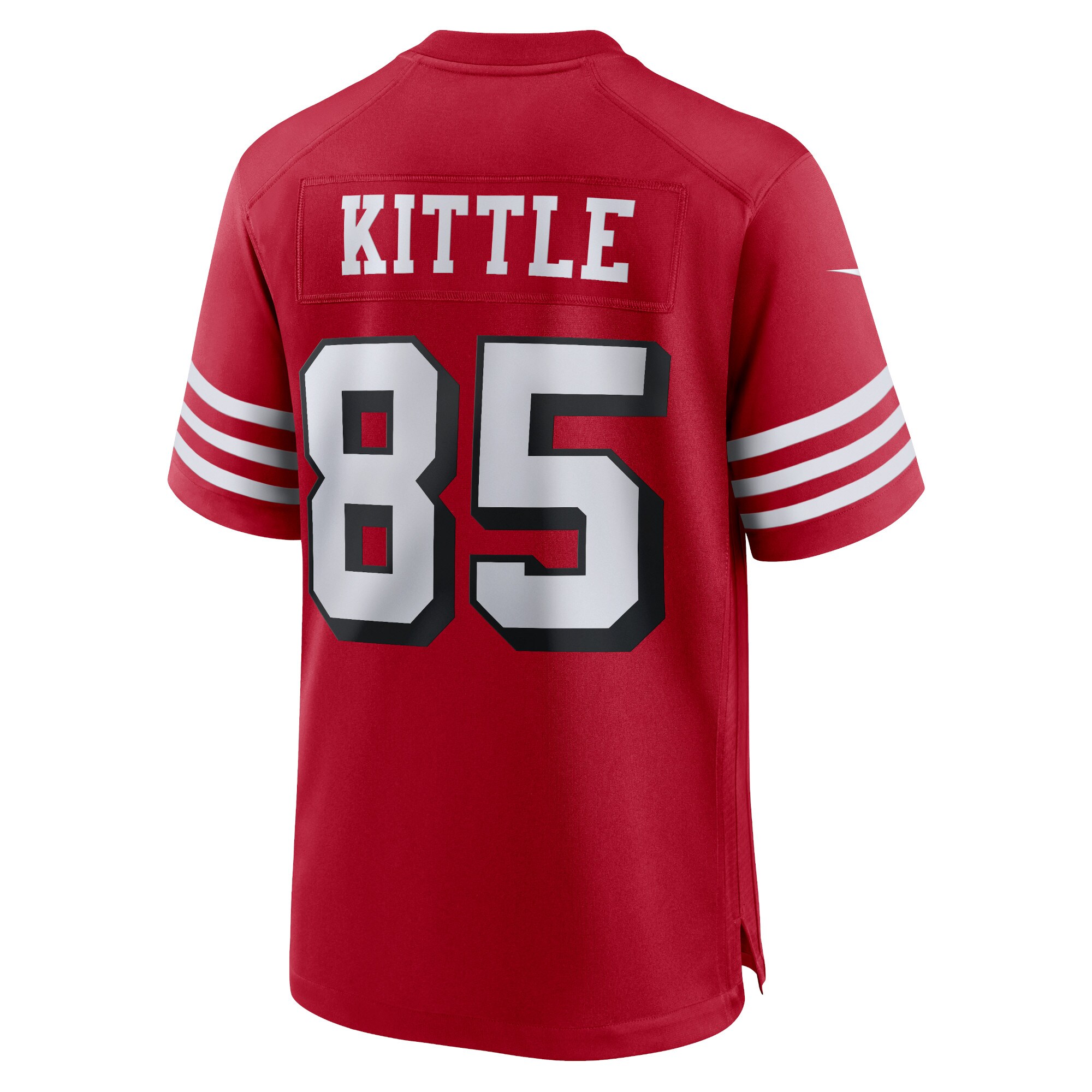 Men's San Francisco 49ers George Kittle Nike Scarlet Alternate Game Player Jersey