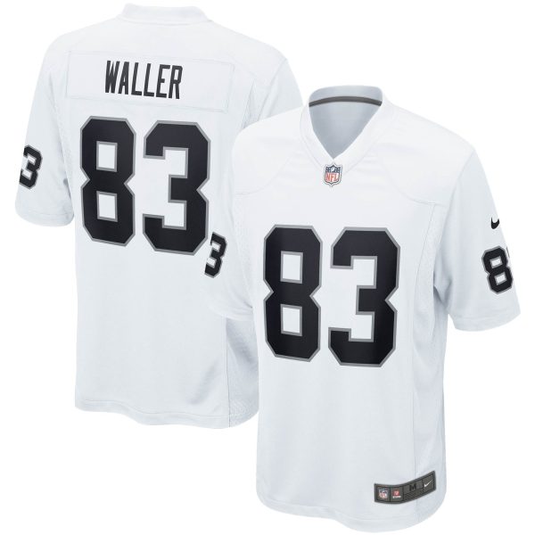 Men's Las Vegas Raiders Darren Waller Nike White Game Jersey