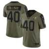 Men's Arizona Cardinals Pat Tillman Nike Olive 2021 Salute To Service Retired Player Limited Jersey