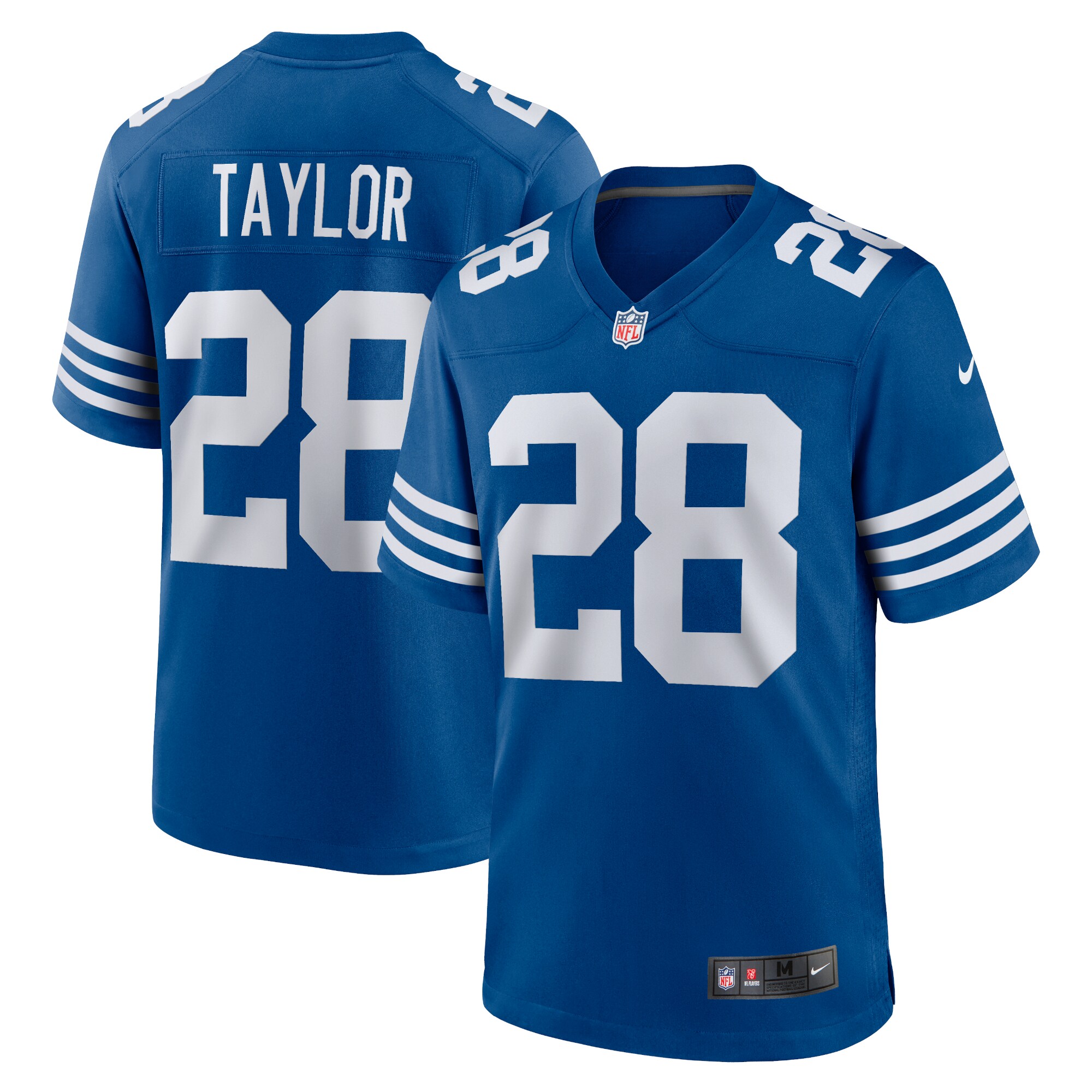 Men's Indianapolis Colts Jonathan Taylor Nike Royal Alternate Game Jersey