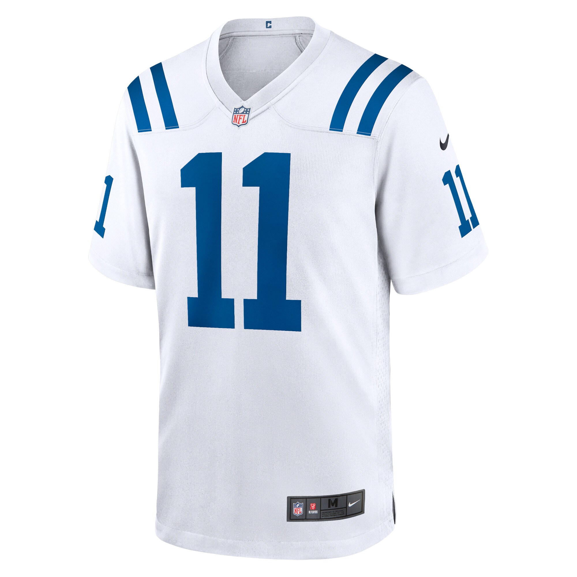 Men's Indianapolis Colts Michael Pittman Jr. Nike White Game Jersey