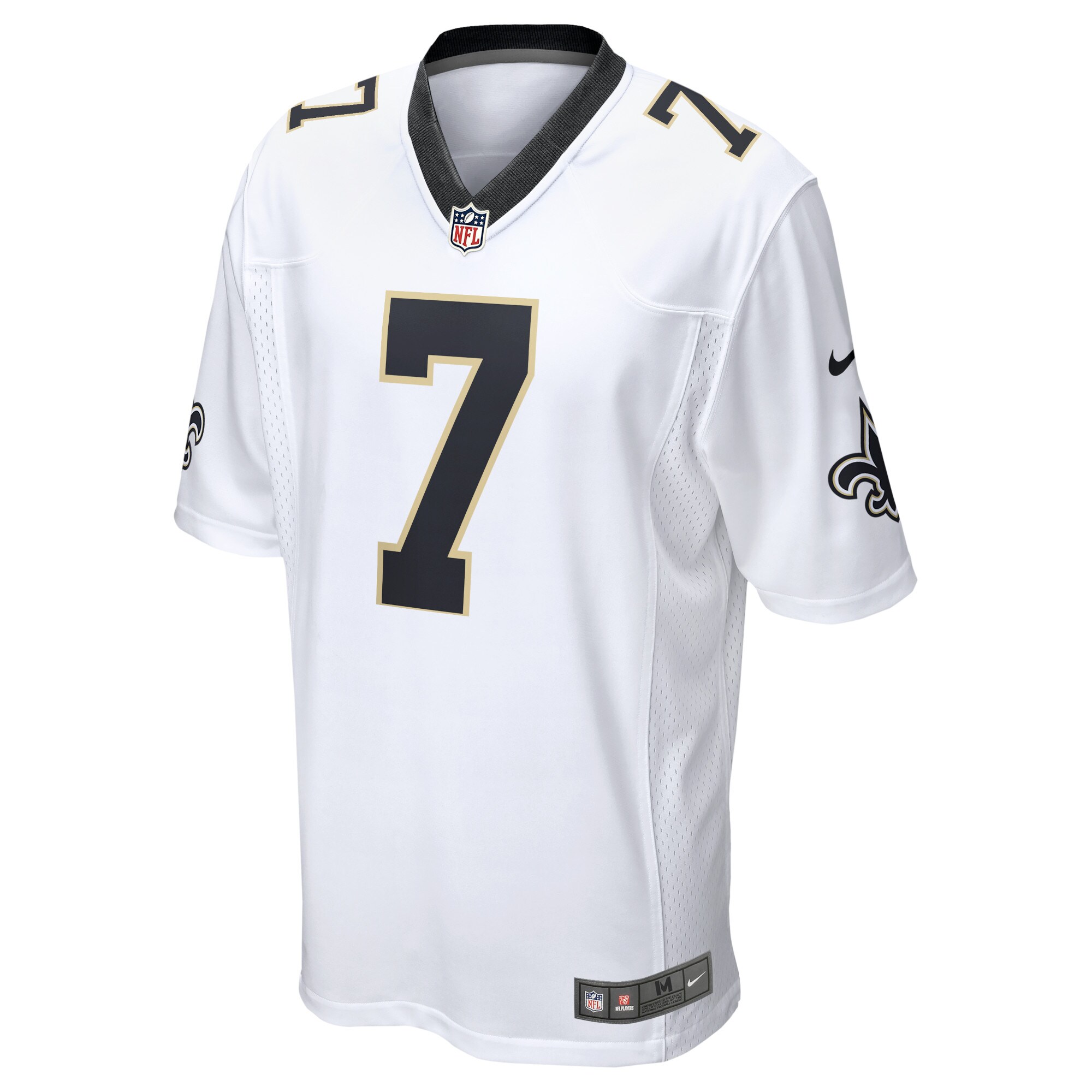 Men's New Orleans Saints Taysom Hill Nike White Game Jersey