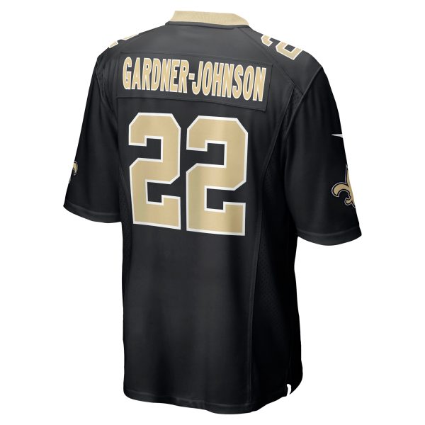 Men's New Orleans Saints Chauncey Gardner-Johnson Nike Black Game Jersey