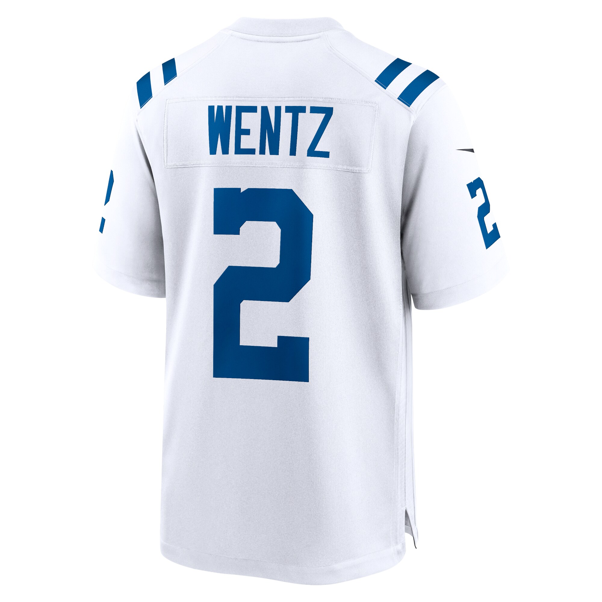 Men's Indianapolis Colts Carson Wentz Nike White Game Jersey