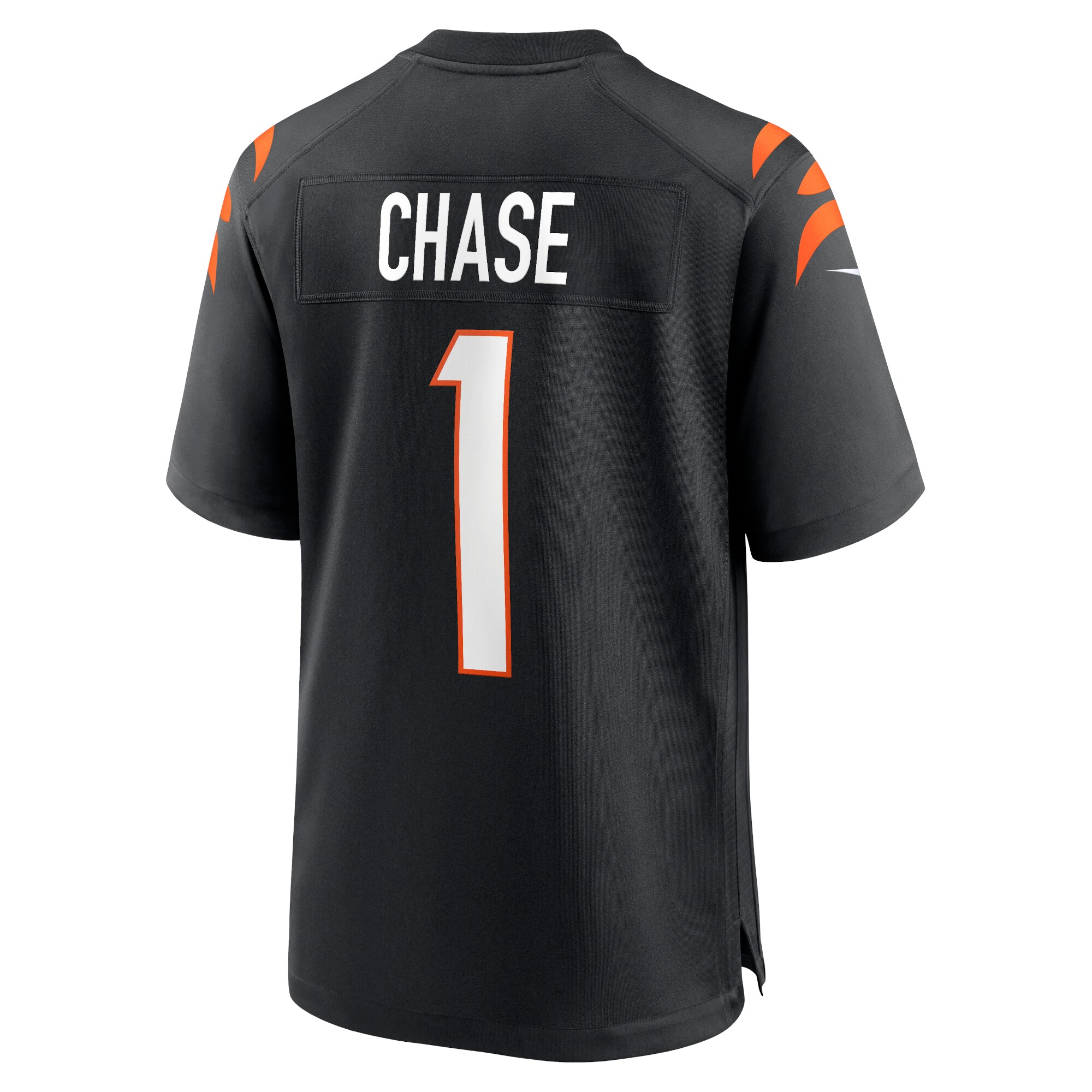 Men's Cincinnati Bengals Ja'Marr Chase Nike Black 2021 NFL Draft First Round Pick No. 5 Game Jersey