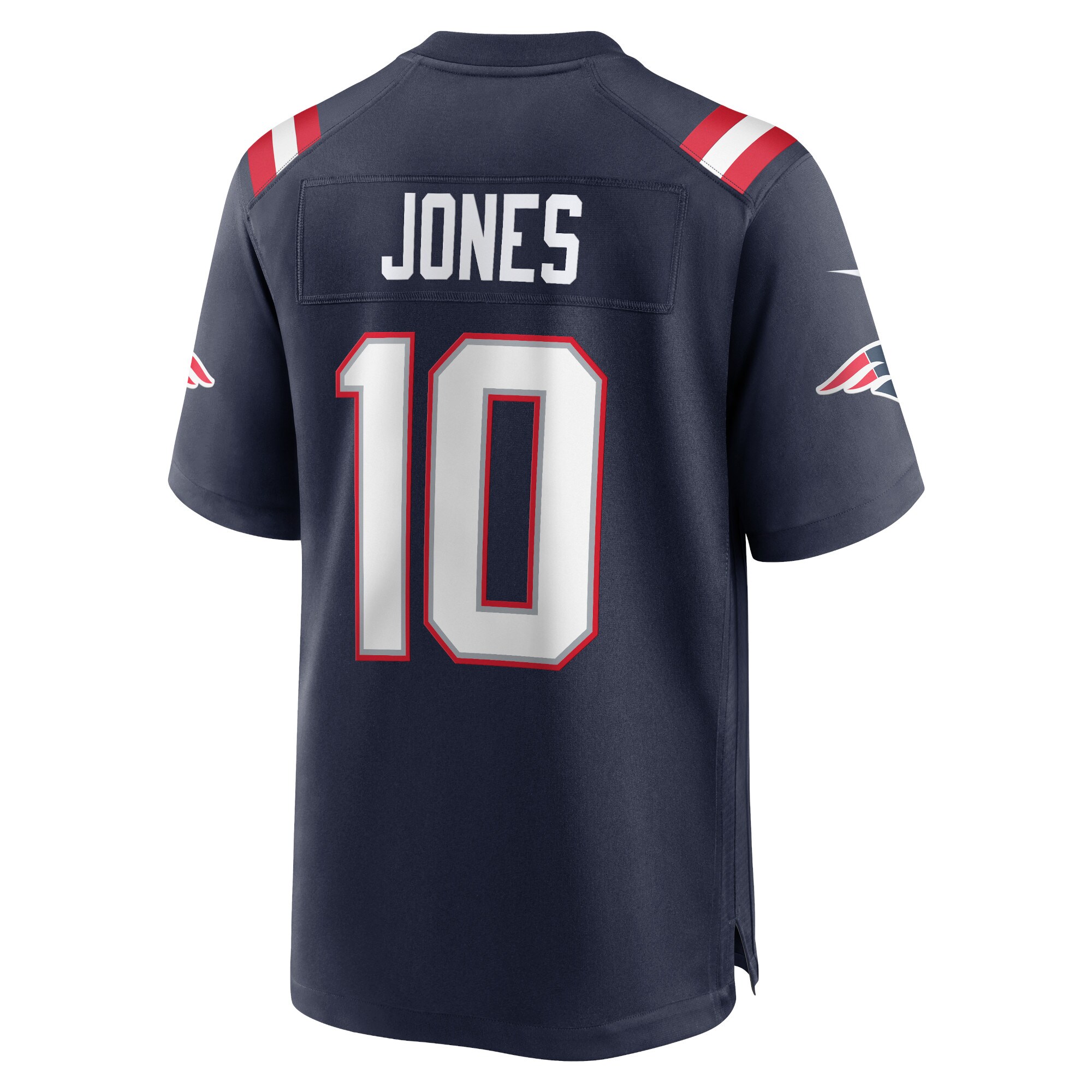 Men's New England Patriots Mac Jones Nike Navy 2021 NFL Draft First Round Pick Game Jersey