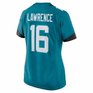 Women's Jacksonville Jaguars Trevor Lawrence Nike Teal 2021 NFL Draft First Round Pick Game Jersey