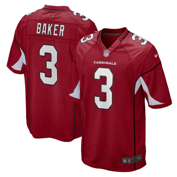 Men's Arizona Cardinals Budda Baker Nike Cardinal Game Jersey