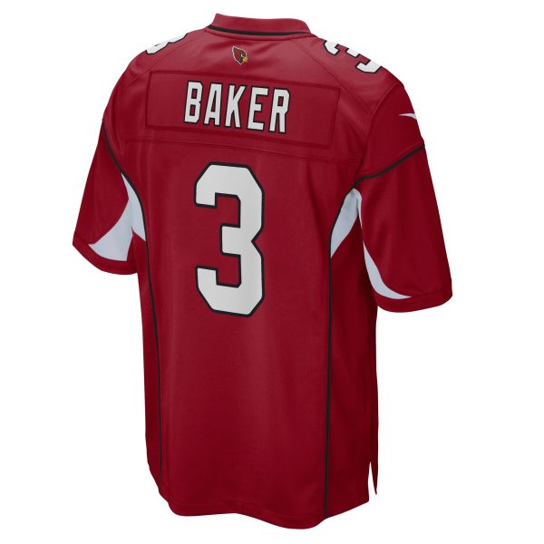 Men's Arizona Cardinals Budda Baker Nike Cardinal Game Jersey