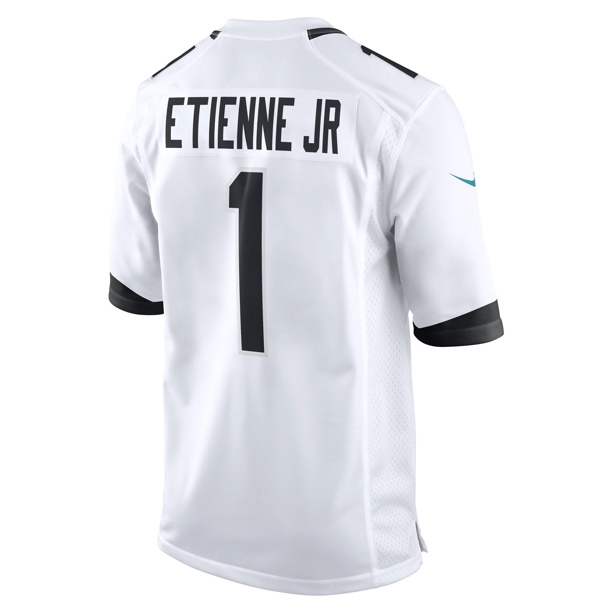 Men's Jacksonville Jaguars Travis Etienne Jr. Nike White Game Player Jersey