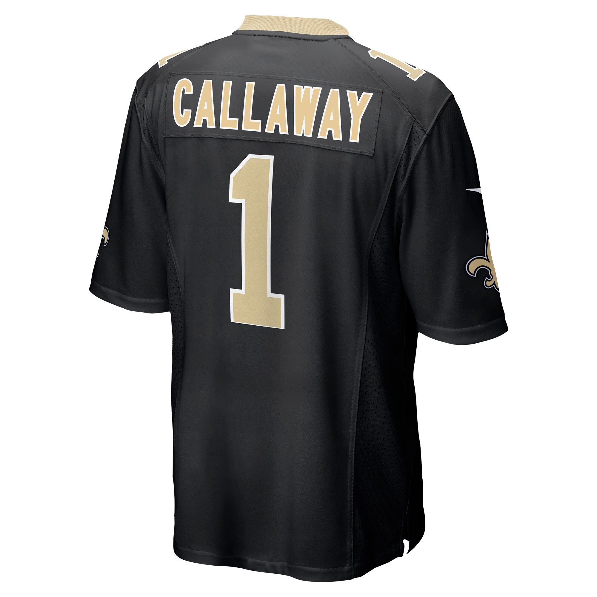 Men's New Orleans Saints Marquez Callaway Nike Black Game Jersey