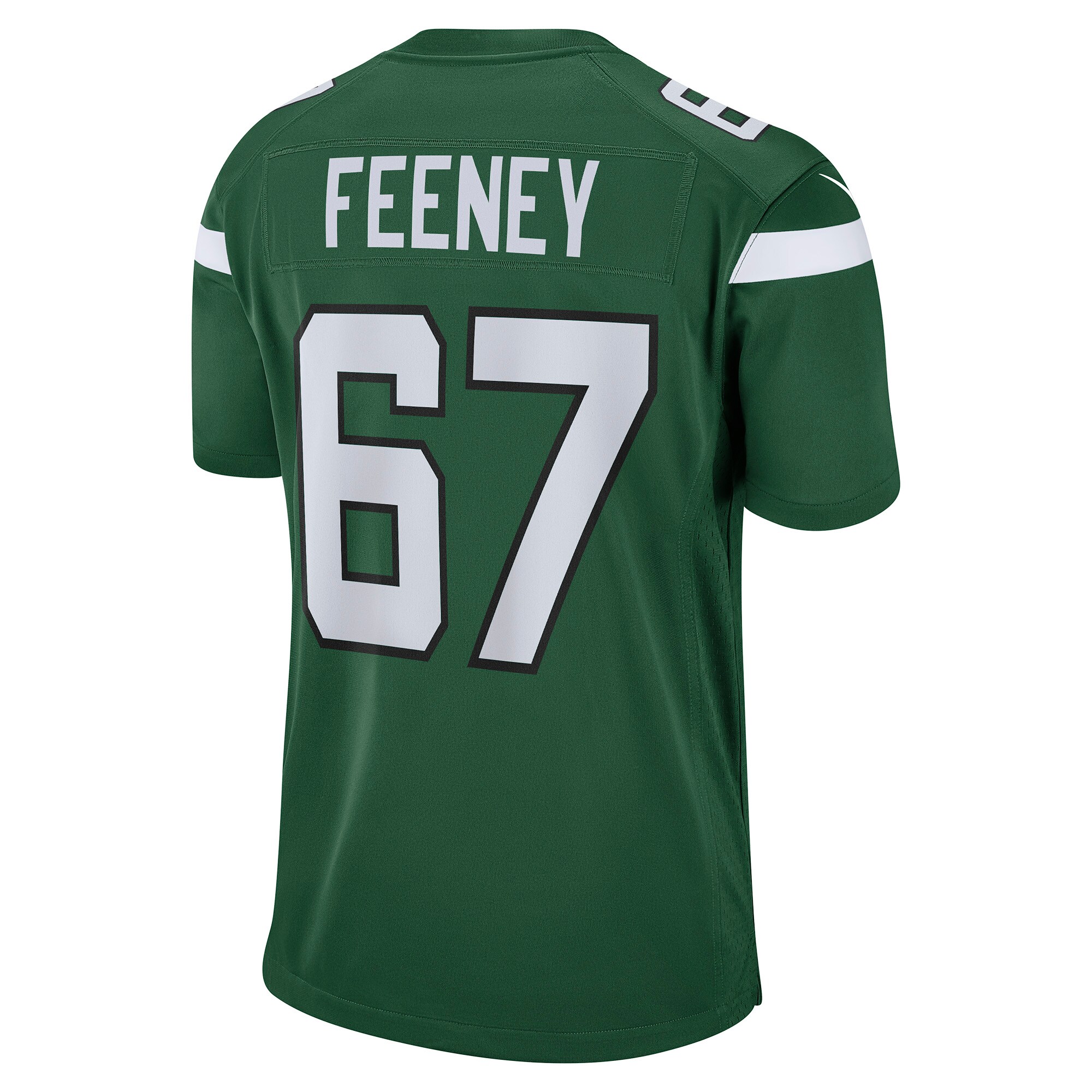 Men's New York Jets Dan Feeney Nike Gotham Green Game Jersey