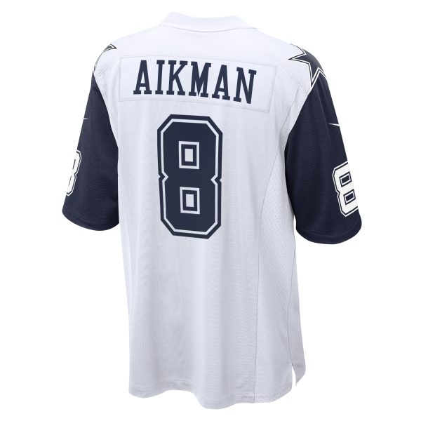 Men's Dallas Cowboys Troy Aikman Nike White Alternate Legends Game Jersey