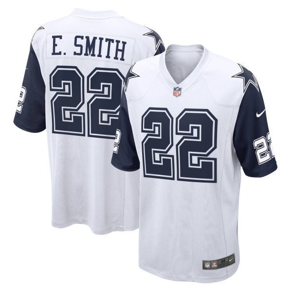 Men's Dallas Cowboys Emmitt Smith Nike White Alternate Legends Game Jersey